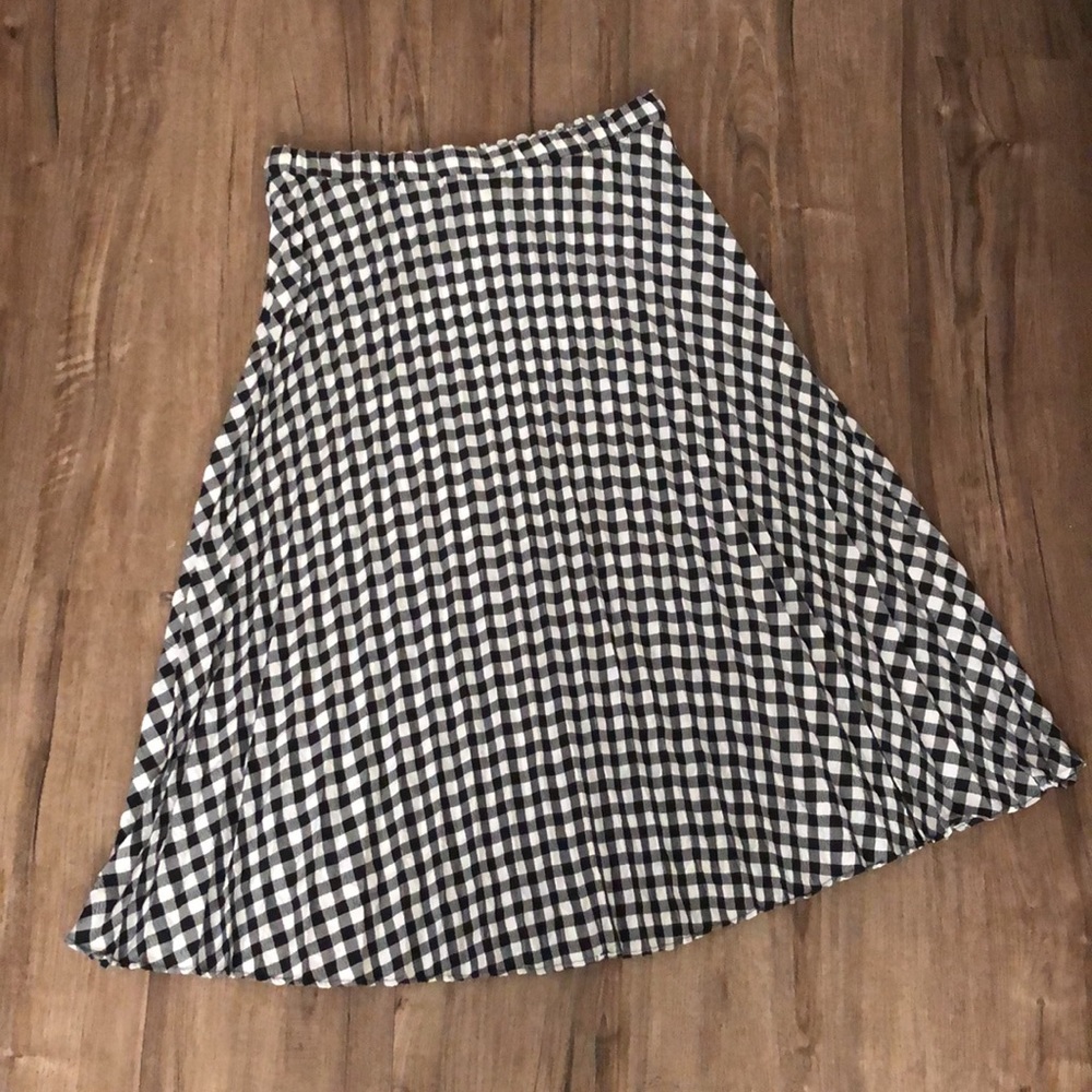 Rachel Zoe checkered maxi skirt - Picture 3 of 4